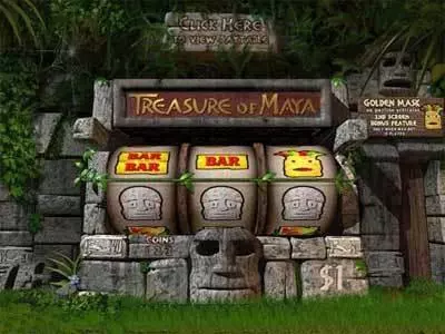 Treasure of Maya Microgaming Slots - Main Screen Reels