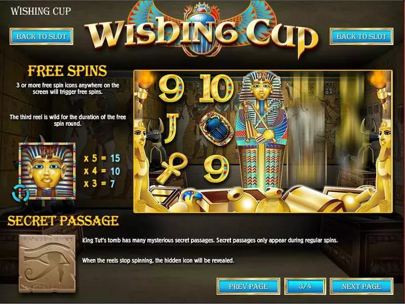 Wishing Cup Rival Slots - Info and Rules