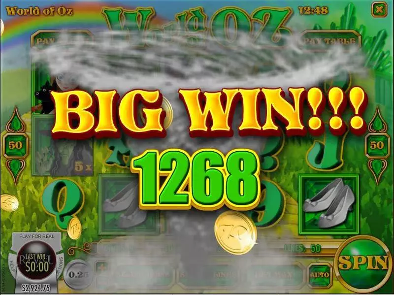 World of Oz Rival Slots - Winning Screenshot